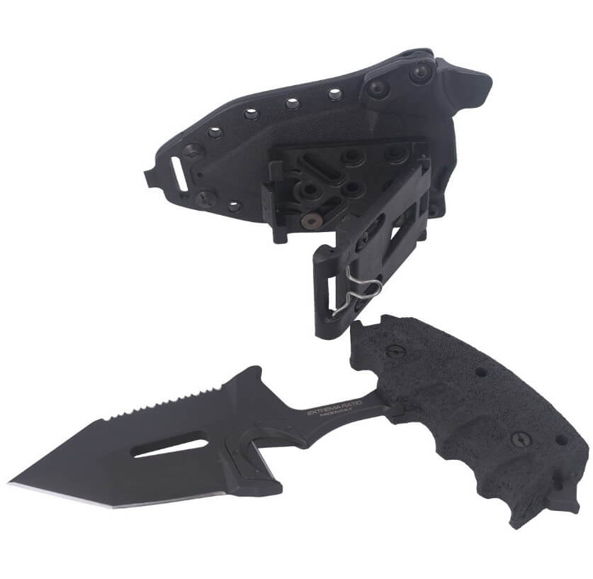 Cuchillo S 2 G.O.I. de Extrema Ratio. Hoja de 14 cm en acero Böhler. 