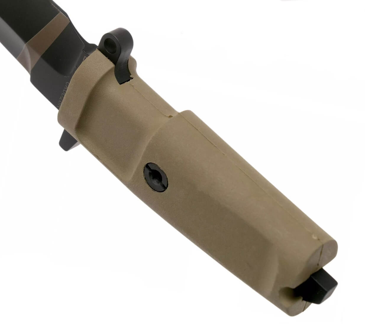 Couteau de combat de Extrema Ratio COL MOSCHIN C DESERT WARFARE. Avec manche en forprène et lame de 16 cm.