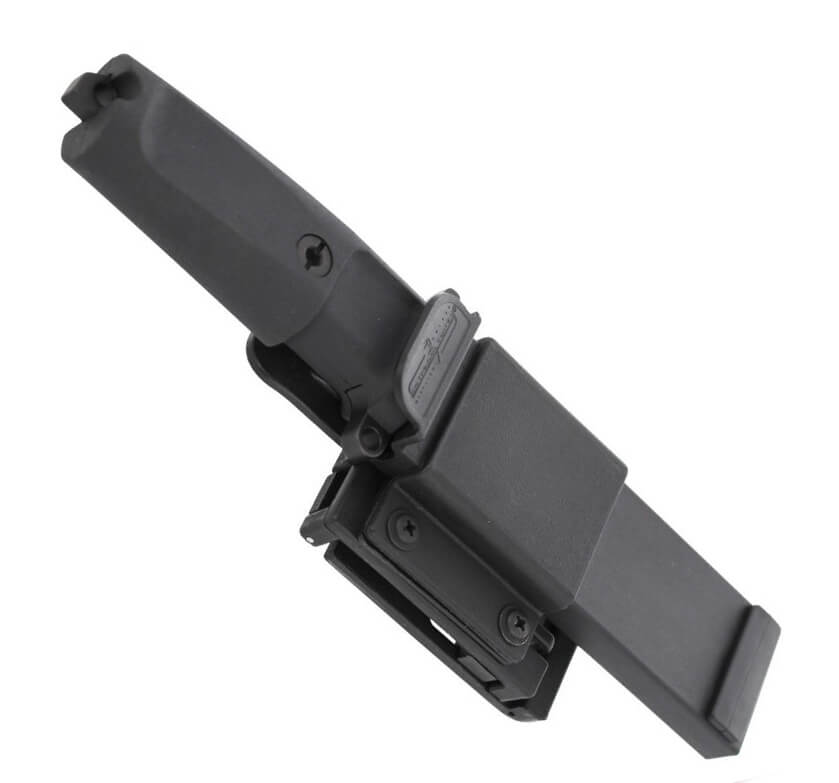 Kampfmesser von Extrema Ratio COL MOSCHIN C BLACK. Mit forprene Griff und 16 cm Klinge.