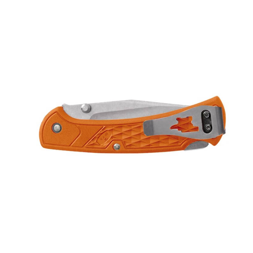 Buck Ranger slim EDC Select couteau de poche 0112ORS2 avec manche en nylon orange chargé de verre