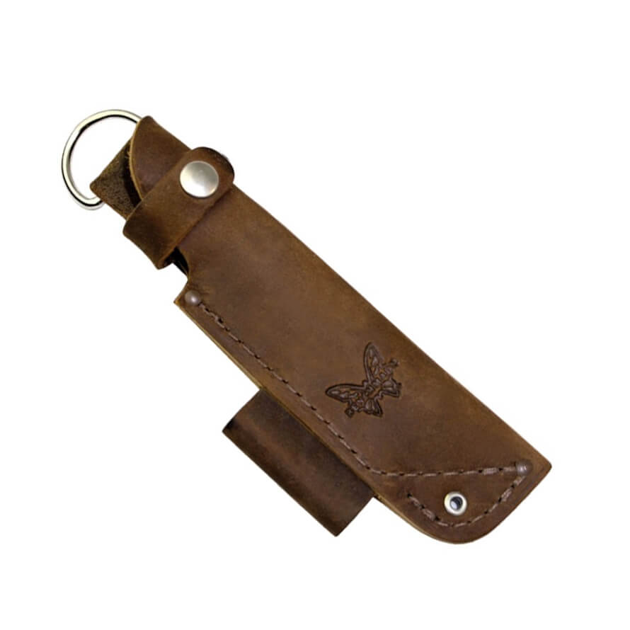 Benchmade bushcrafter knife 162 with green G10 handle