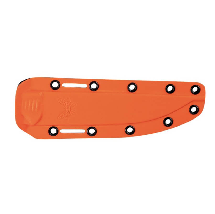 Faca Meatcrafter Benchmade 15500 com cabo laranja santoprene