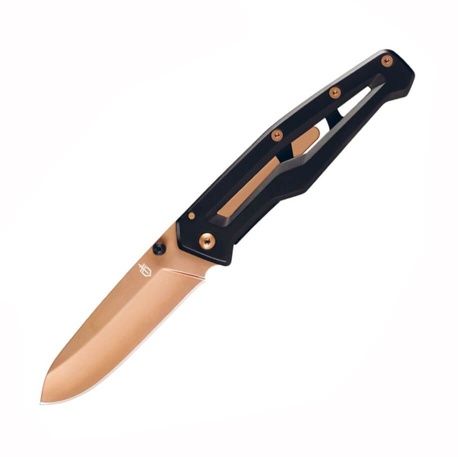 Navaja táctica Gerber Paralite folder black and rose  31-003691