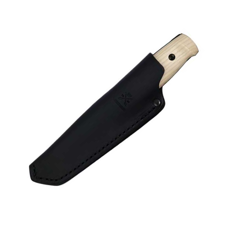 Couteau de bushcraft Morakniv Blackblade Ash Wood S avec bois de frêne et lame de 10 cm. (14084)