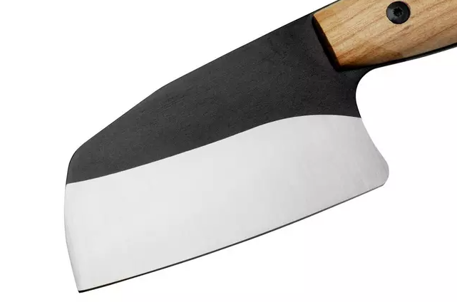 Faca Rombo Blackblade Ash Wood S com cabo de madeira de freixo e lâmina de 12 cm. (14086)