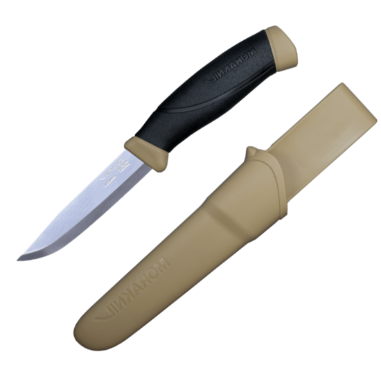 Coltello Morakniv Companion Desert con lama da 10,3 cm in acciaio inox.