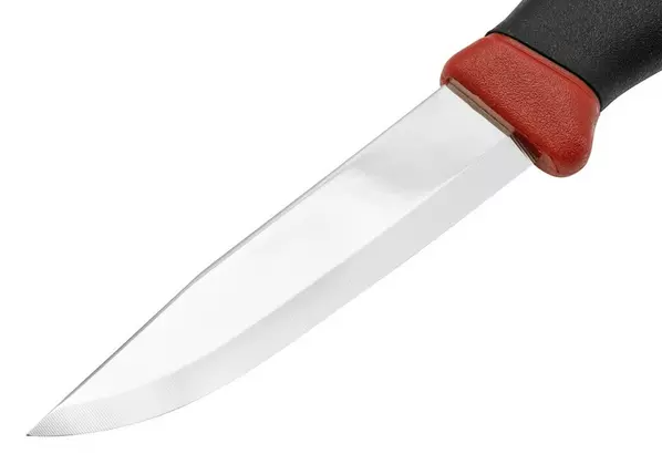 Cuchillo Morakniv Companion Dala Red con hoja de 10,3 cm en acero inoxidable.