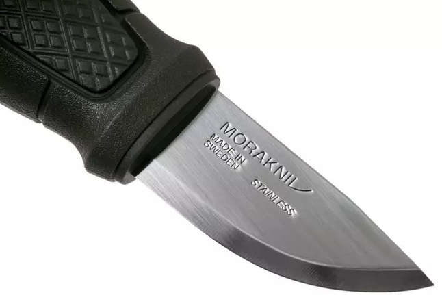 Cuchillo de bolsillo Eldris Lightduty Dark Grey con hoja de 5,9 cm en acero inoxidable.