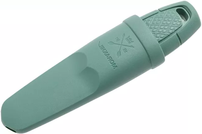 Cuchillo de cuello Eldris Lightduty Mint Green con hoja de 5,9 cm en acero inoxidable.