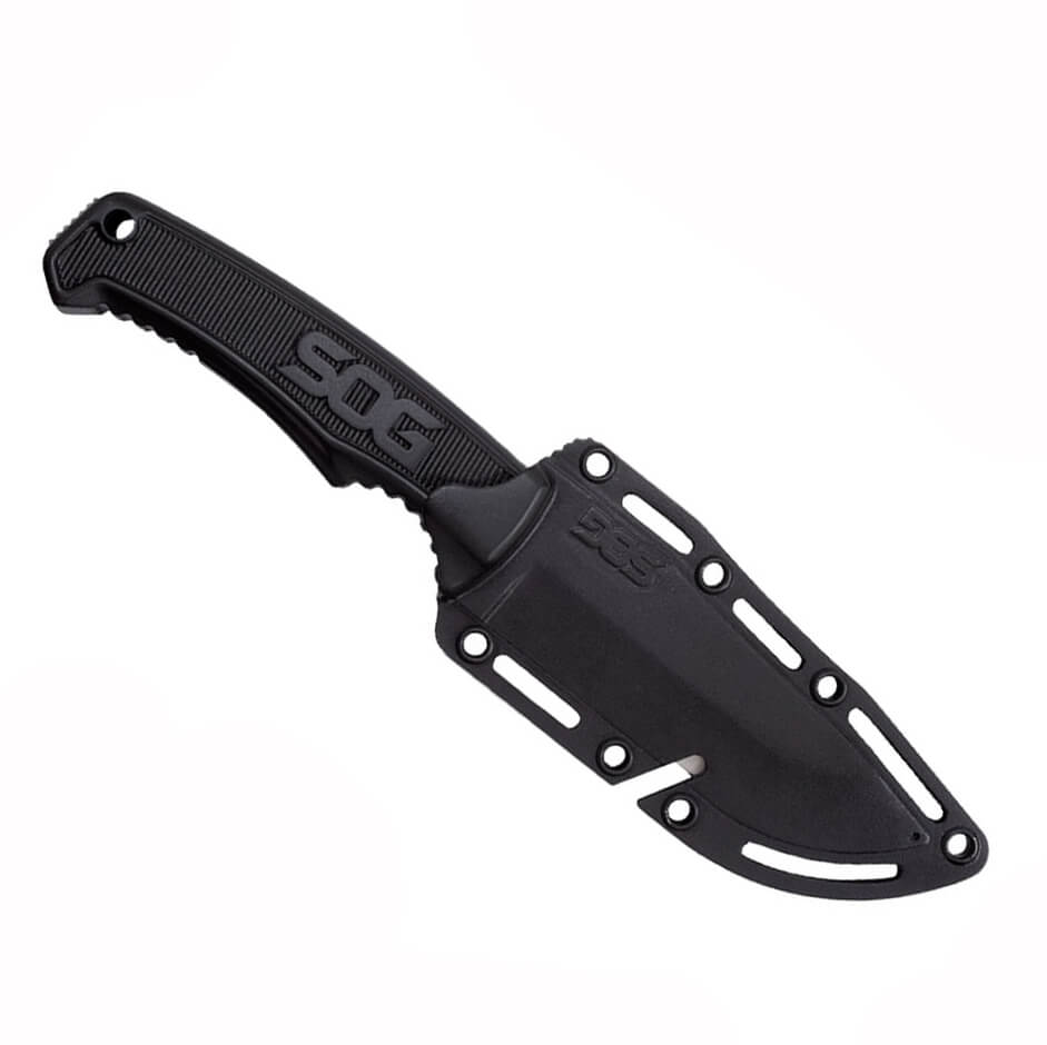 Field Knife SOG FK1001-CP Coltello tattico con manico in gomma TPR e fodero in nylon