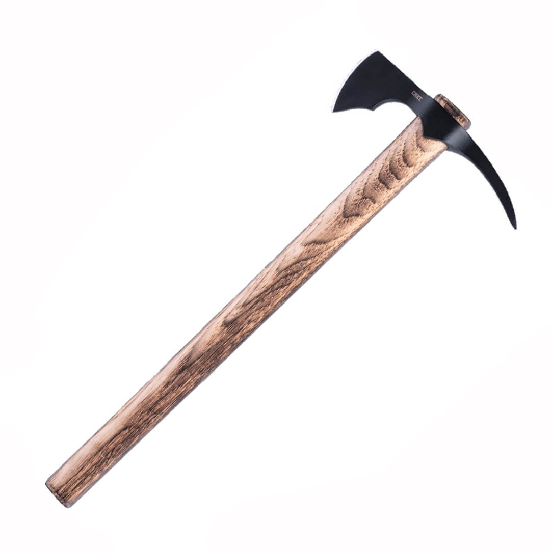 Hacha de campo CRKT ODR 2753 con mango de madera de nogal y hoja ...