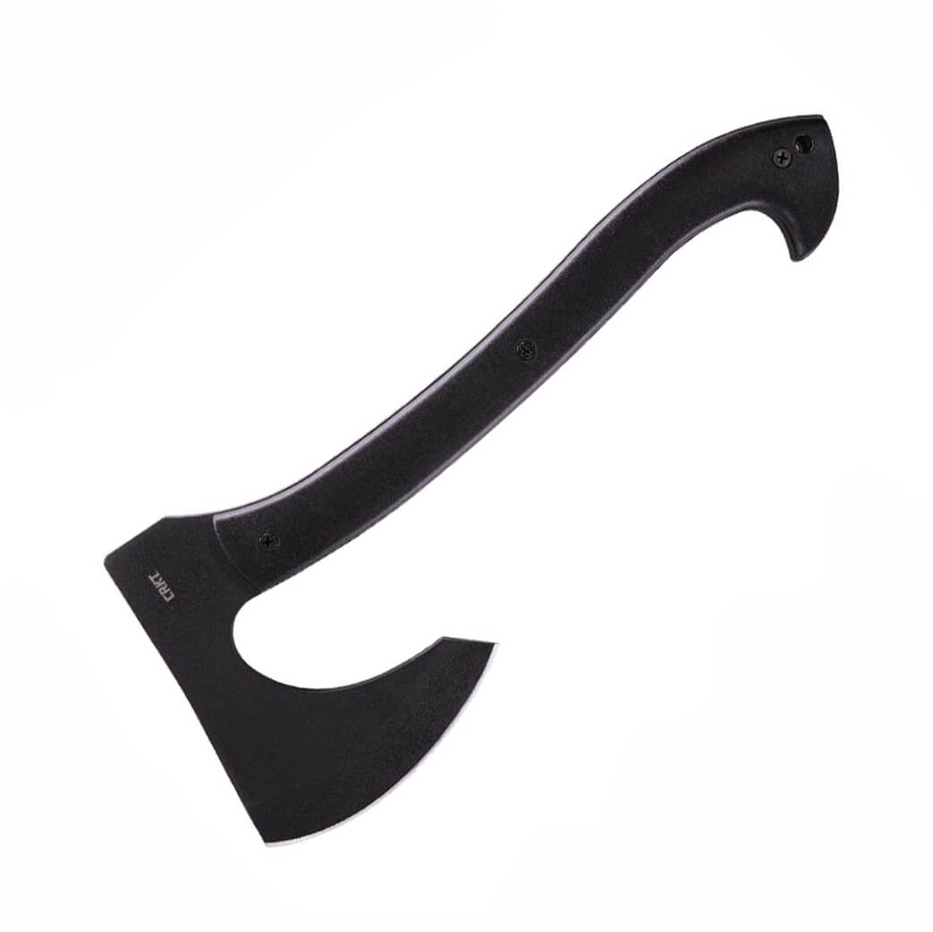 Hacha táctica CRKT SKEGGOX 2917 con hoja negra de acero carbono S...