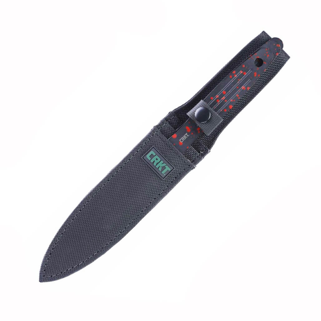 Set 3 cuchillos lanzadores CRKT Onion K930RKP con hoja de acero carbono 1050 de 15,9 cm