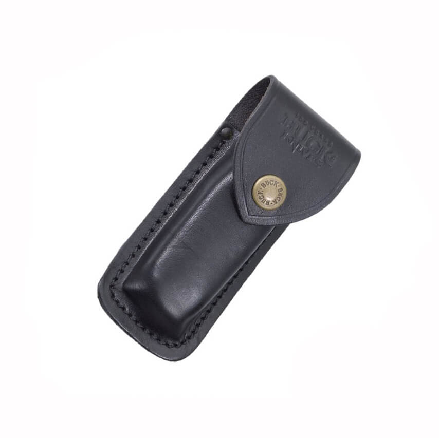 Navaja clásica Buck Folding Hunter con hoja de 9.5 cm y mango de madera de ébano