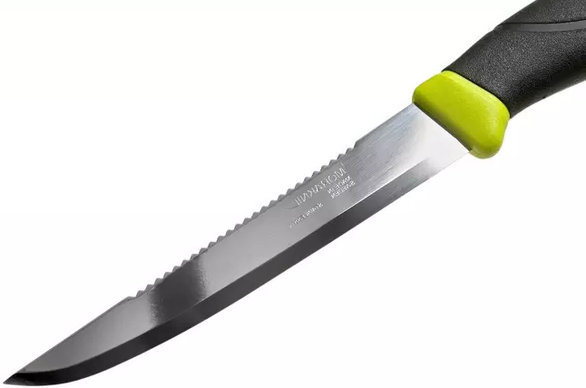 Cuchillo submarinismo Morakniv Fishing Comfort Scaler 150. Hoja de 15 cm en acero inoxidable. 