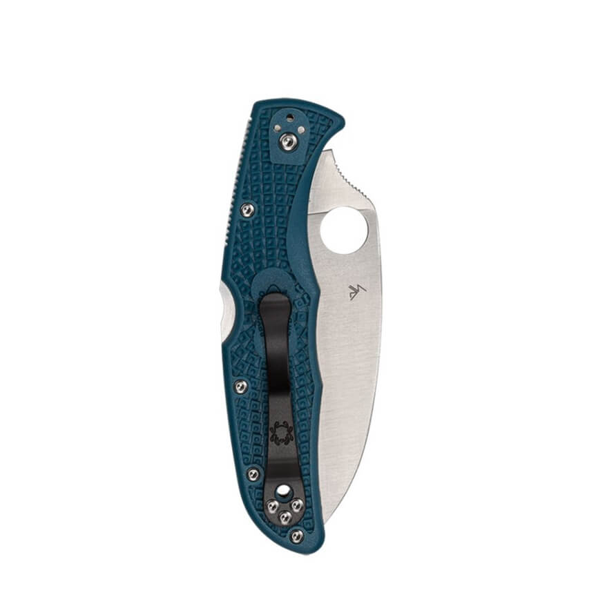 Coltello Spyderco Endura 4 Wharncliffe con manico FRN blu C10FPWK390