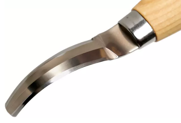 Morakniv Hook Knife 163 coltello da intaglio a doppio taglio da 7,4 cm.