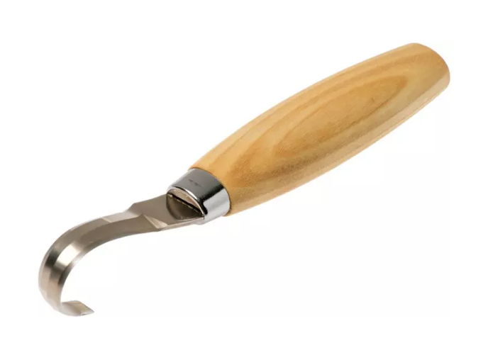 Cuchillo de tallaje Morakniv Hook Knife 162 doble filo de 5,5 cm.