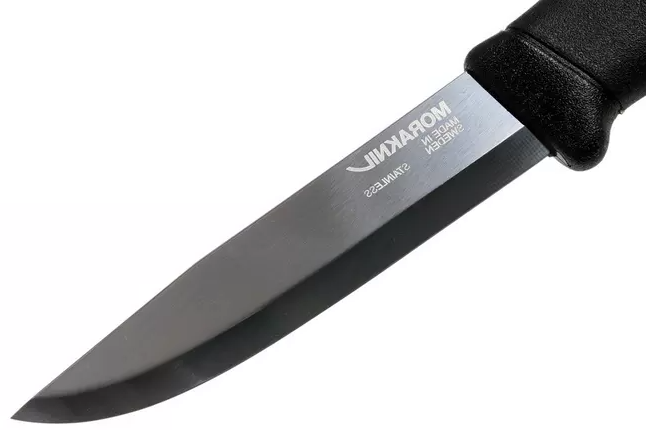 Couteau de bushcraft Morakniv Companion Heavy Duty Black 13159