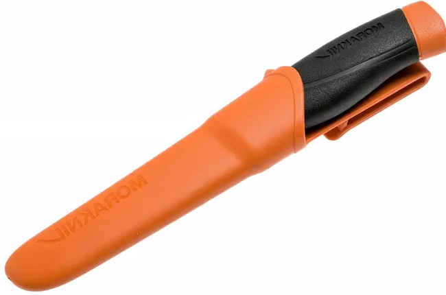 Coltello bushcraft Morakniv Companion Heavy Duty Burnt Orange 13260