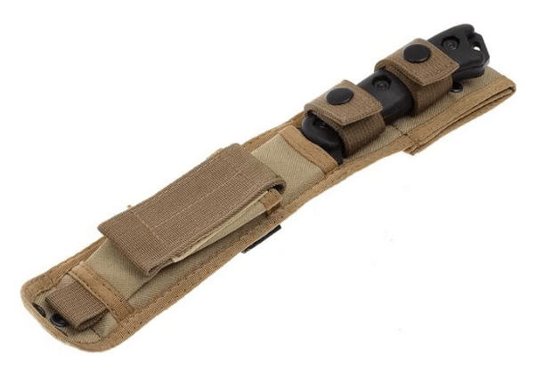 Faca Ka-Bar Becker Short BK16 com lâmina de ponta de 11 cm + conjunto de cabo + bainha