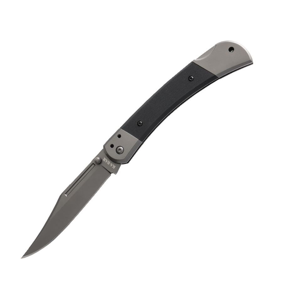Navaja bolsillo Ka-Bar Folding Hunter 3189 - Hoja de 10 cm en ace...