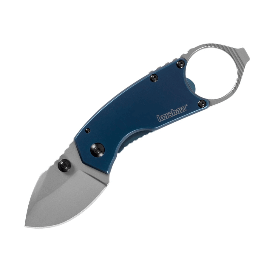 Navaja Kershaw Antic 8710 - Hoja de 4,6 cm y mango de acero inoxi...