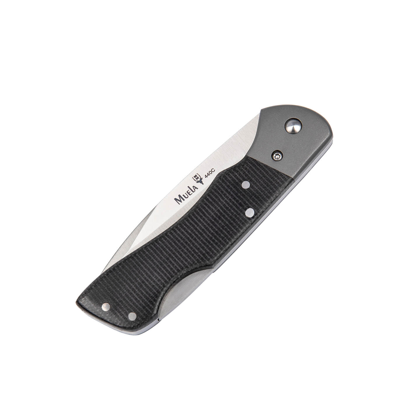 Couteau de poche Muela BX-8GM avec manche en micarta noir et lame de 8,5 cm