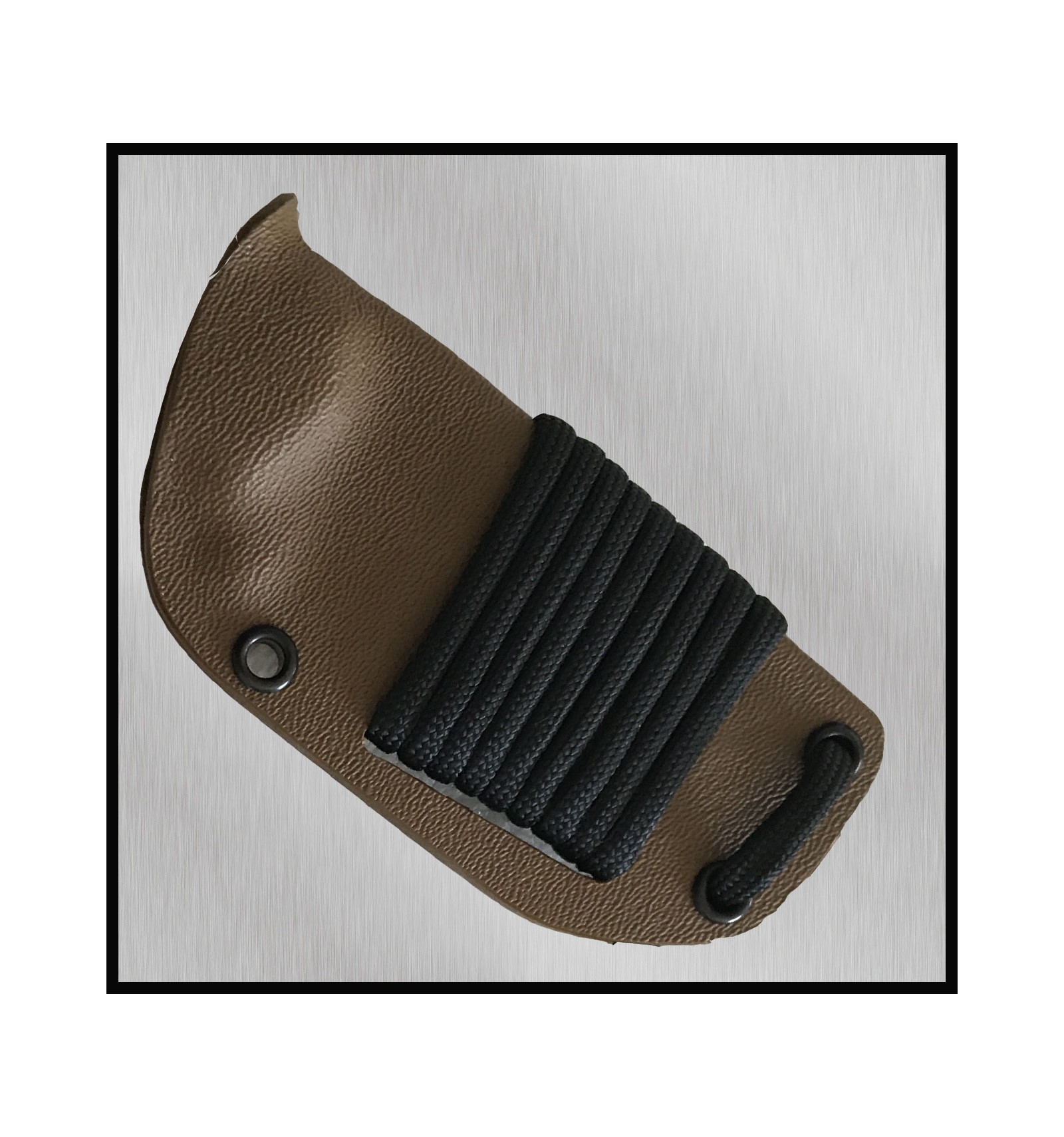 Nieto Chamán Micra taktisches Messer mit Cocobolo-Holzgriff und Böhler-Stahlklinge mit Kydexscheide