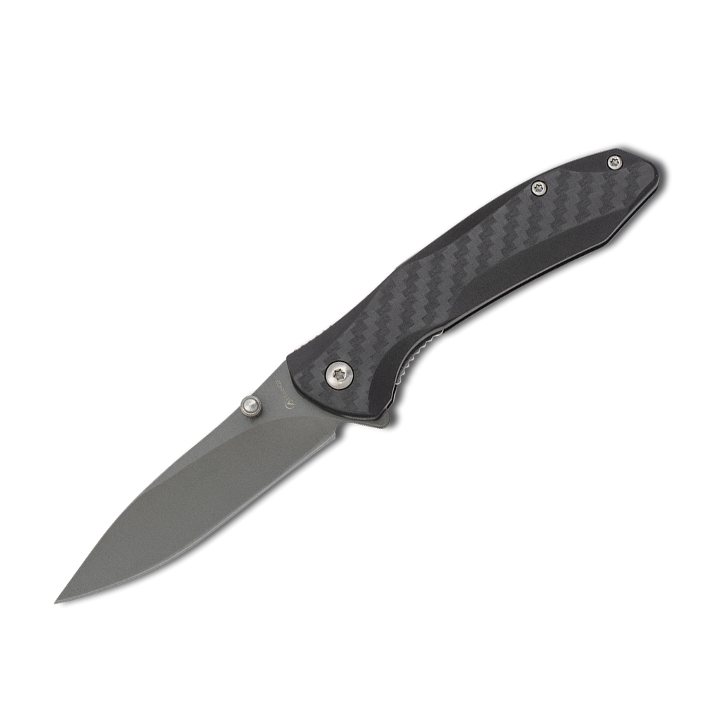 Taktisches Messer mit 8 cm Klinge mit Titanbeschichtung