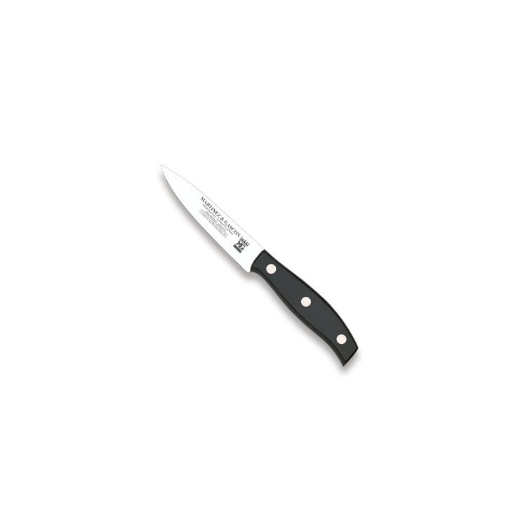Chef's knife with 10 cm blade and black POM handle Martinez y Gas...