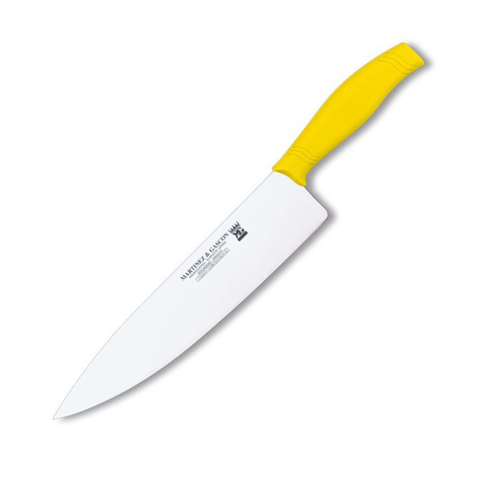 Cuchillo de cocina con hoja de 25.5 cm y mango de polipropileno a...