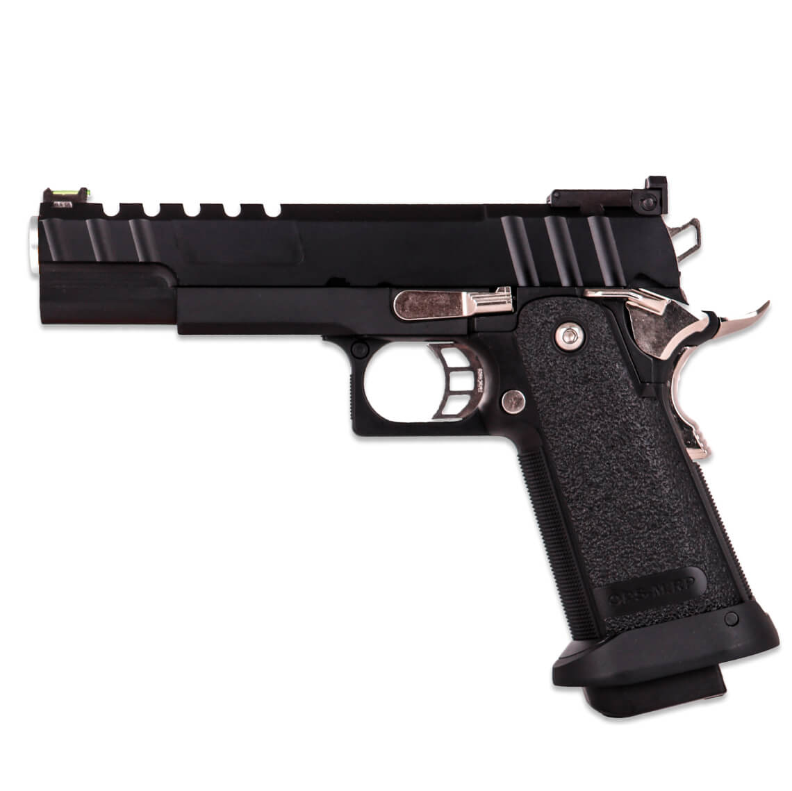 Pistola de gas 3343 con corredera CNC de aluminio