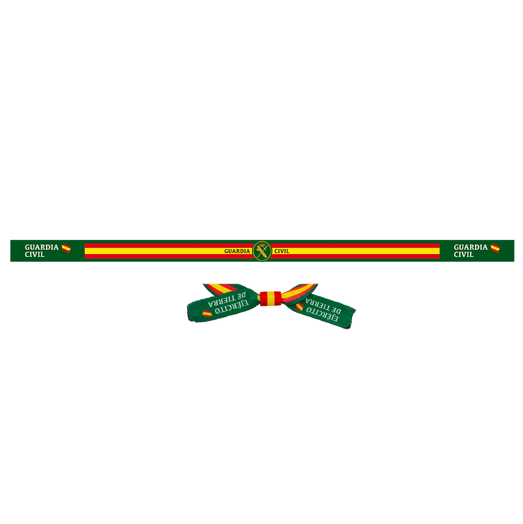 Armband aus Stoff der Guardia Civil