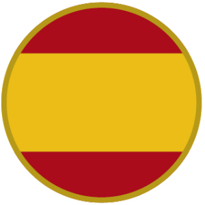 Llavero bandera de España personalizable