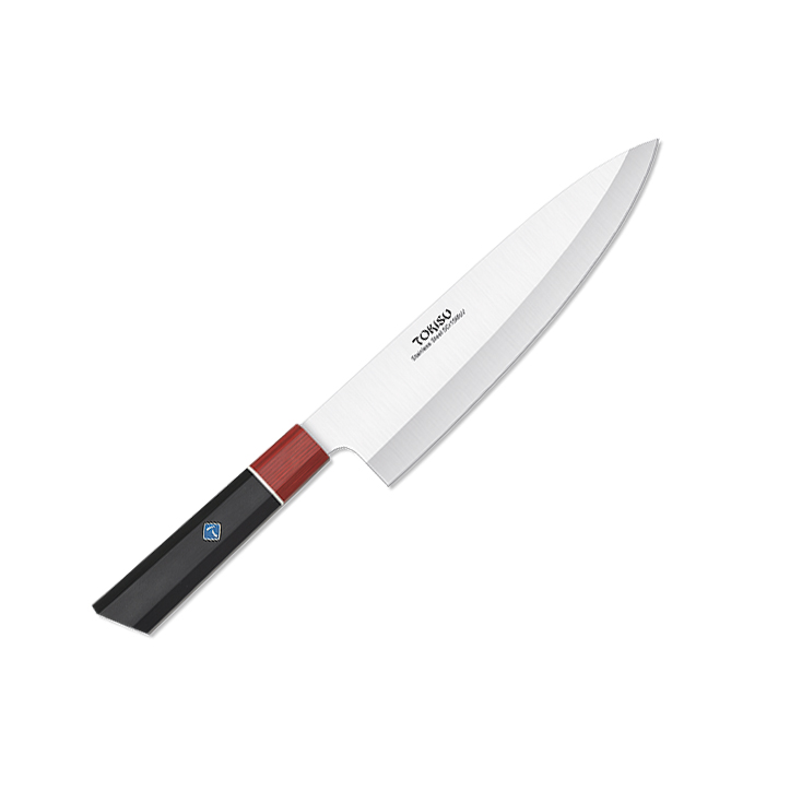 Cuchillo de cocina Gyuto con hoja de 21.5 cm y mango de G10 negro...