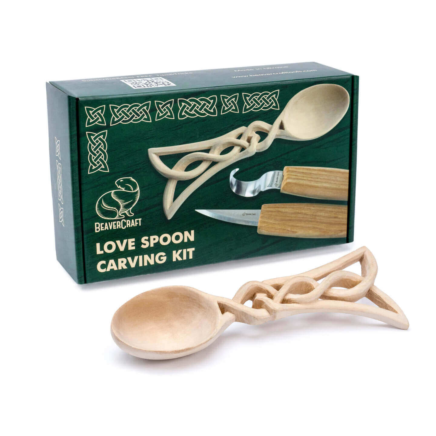 Kit de tallado de cuchara Beavercraft