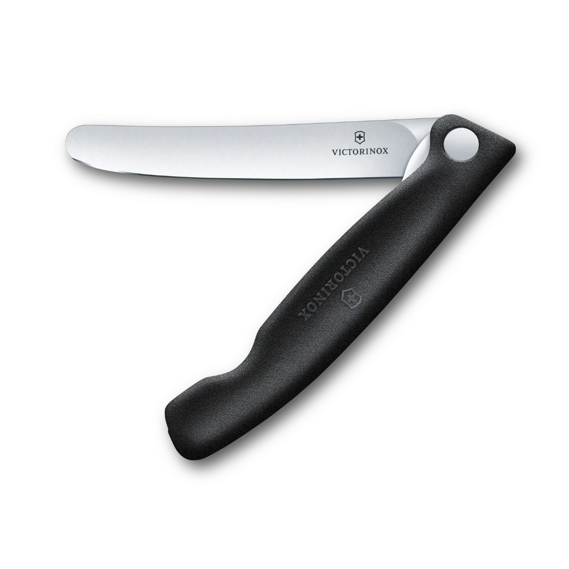 Cuchillo de mesa plegable Victorinox Swiss Classic filo liso mango negro