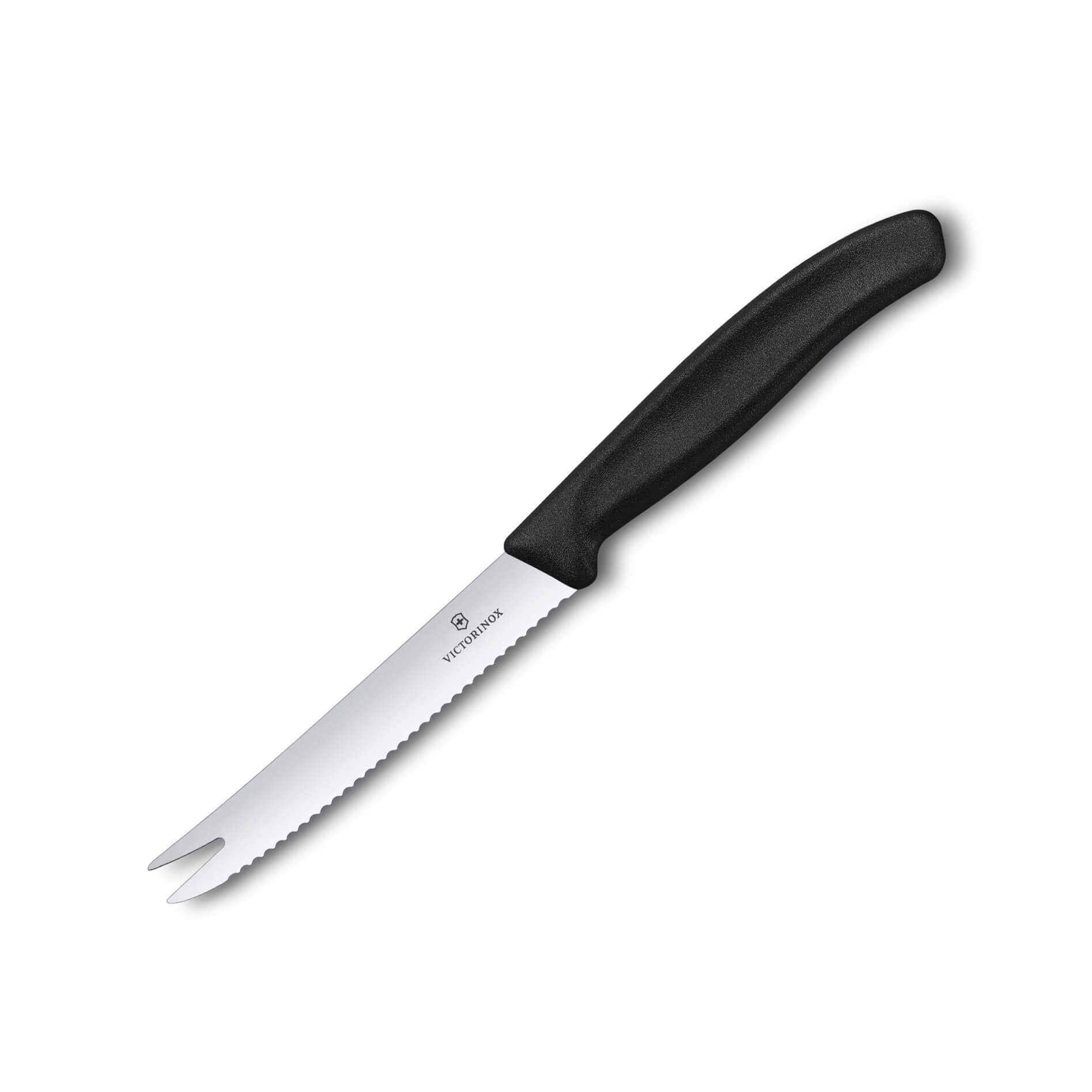 Victorinox Swiss Classic Käse- und Wurstmesser, gezahnter Rand, s...