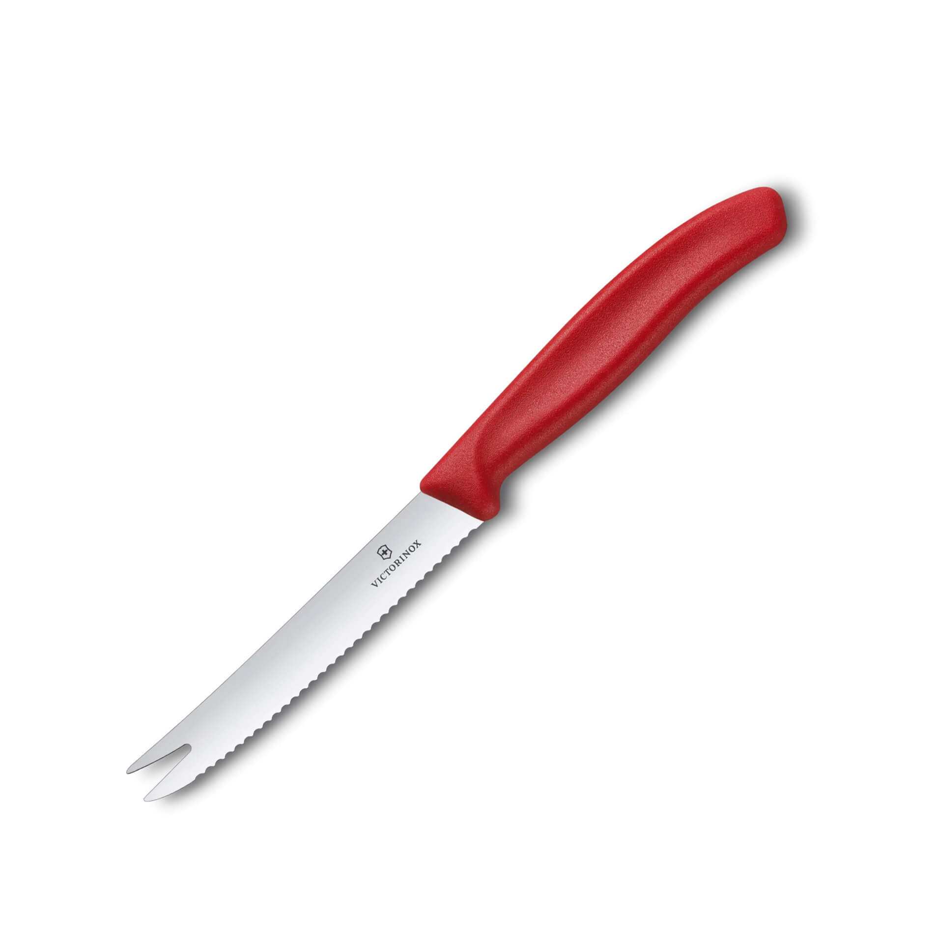 Cuchillo para queso y salchicha Victorinox Swiss Classic filo den...