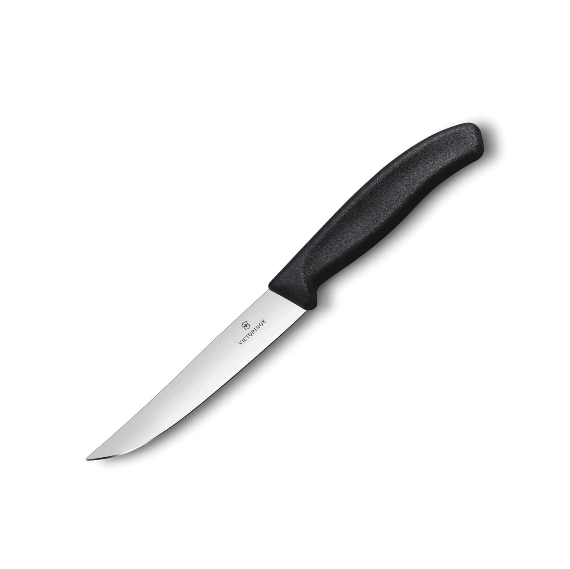Victorinox Swiss Classic Gourmet Steakmesser, glatter Rand, schwa...