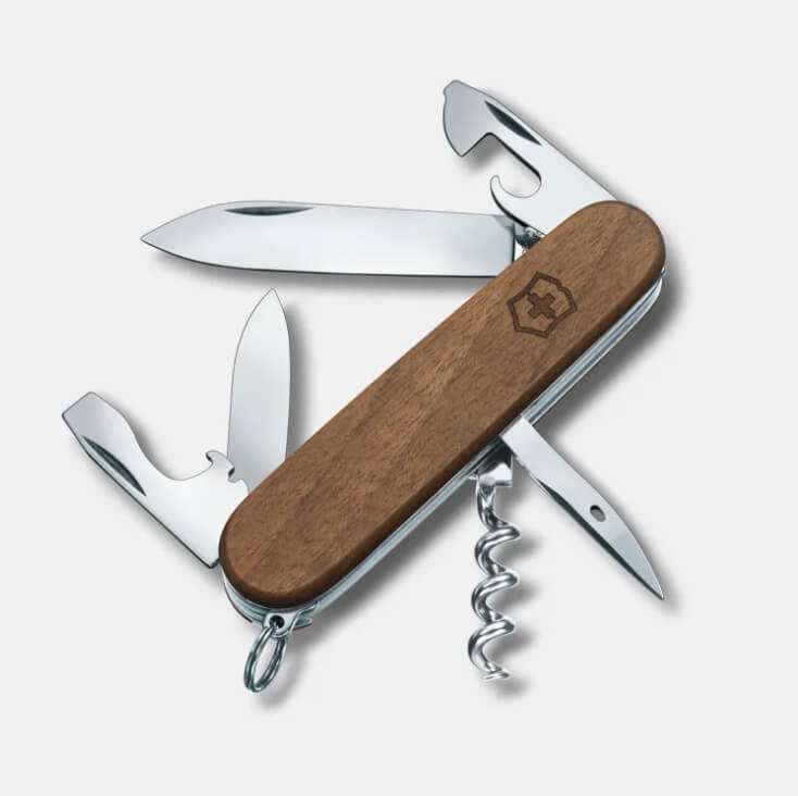 Navaja Suiza Victorinox Spartan Wood con 10 funciones