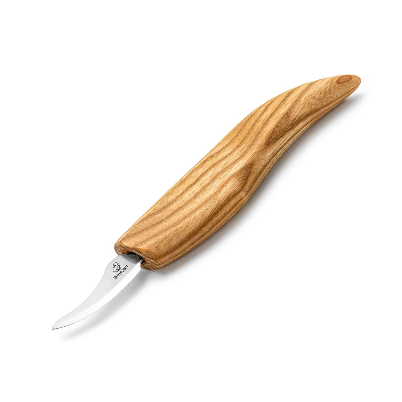 Cuchillo de tallar curvo C18 de BeaverCraft
