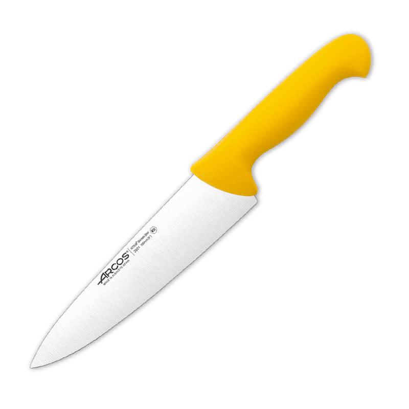 Arcos cuchillo cocinero 2921 con hoja de 20 cm y mango de polipropileno