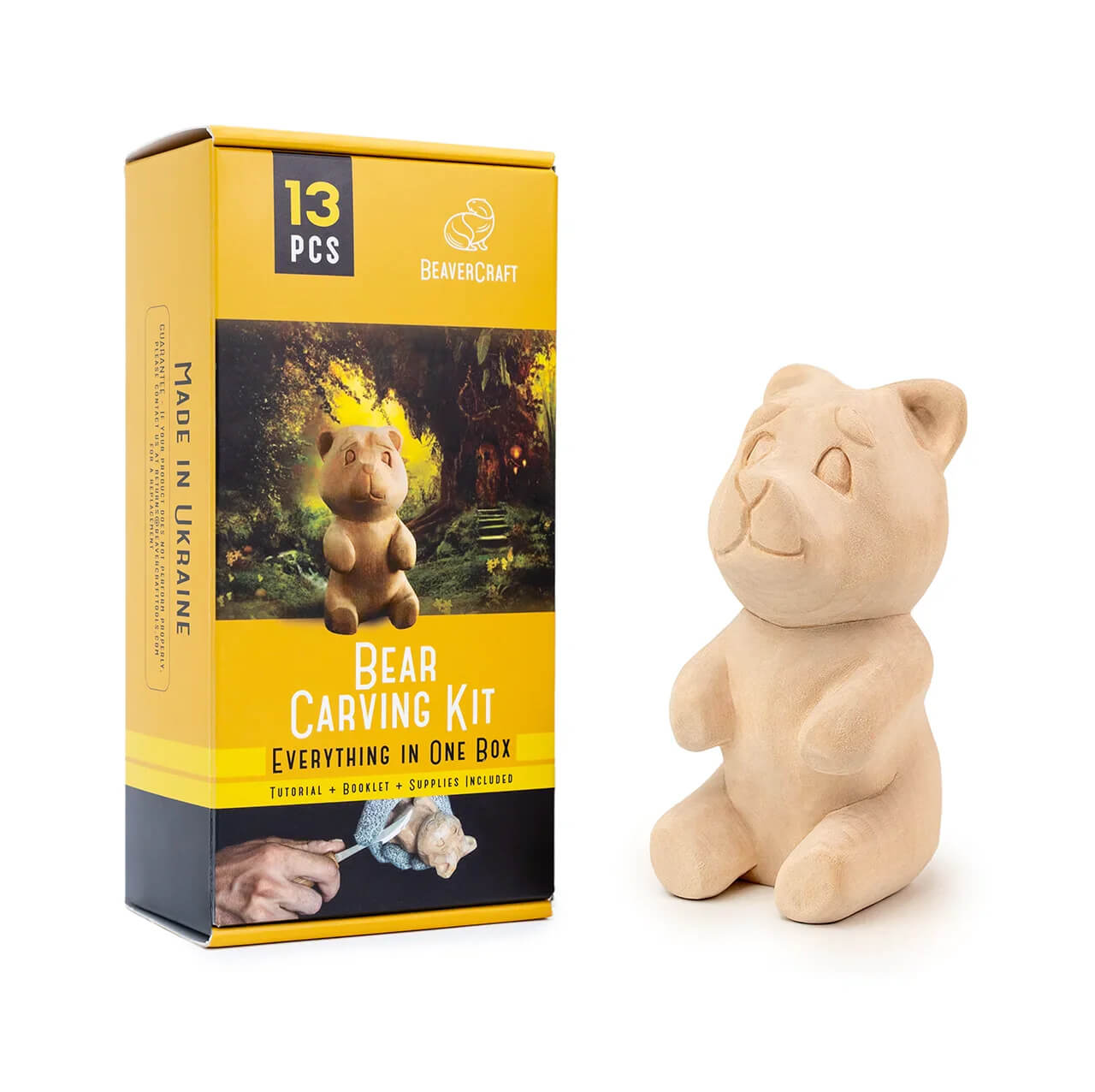 Kit de tallado de Oso BeaverCraft