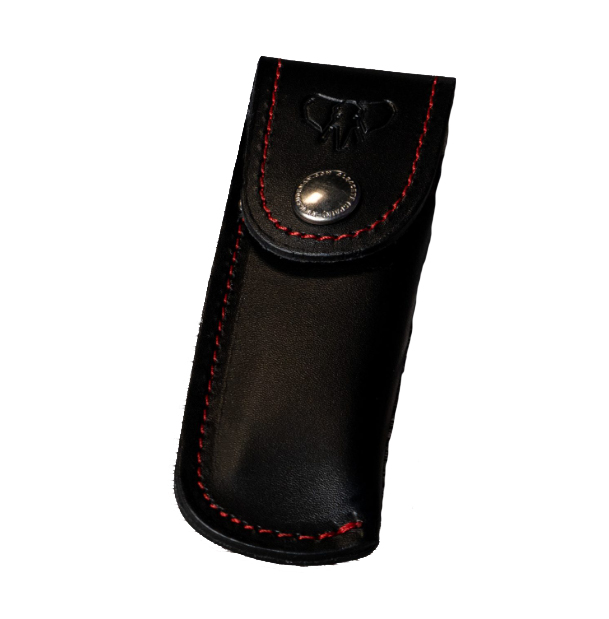 Navaja de caza Cudeman Needle. Mango de asta de toro. Incluye funda de cuero.