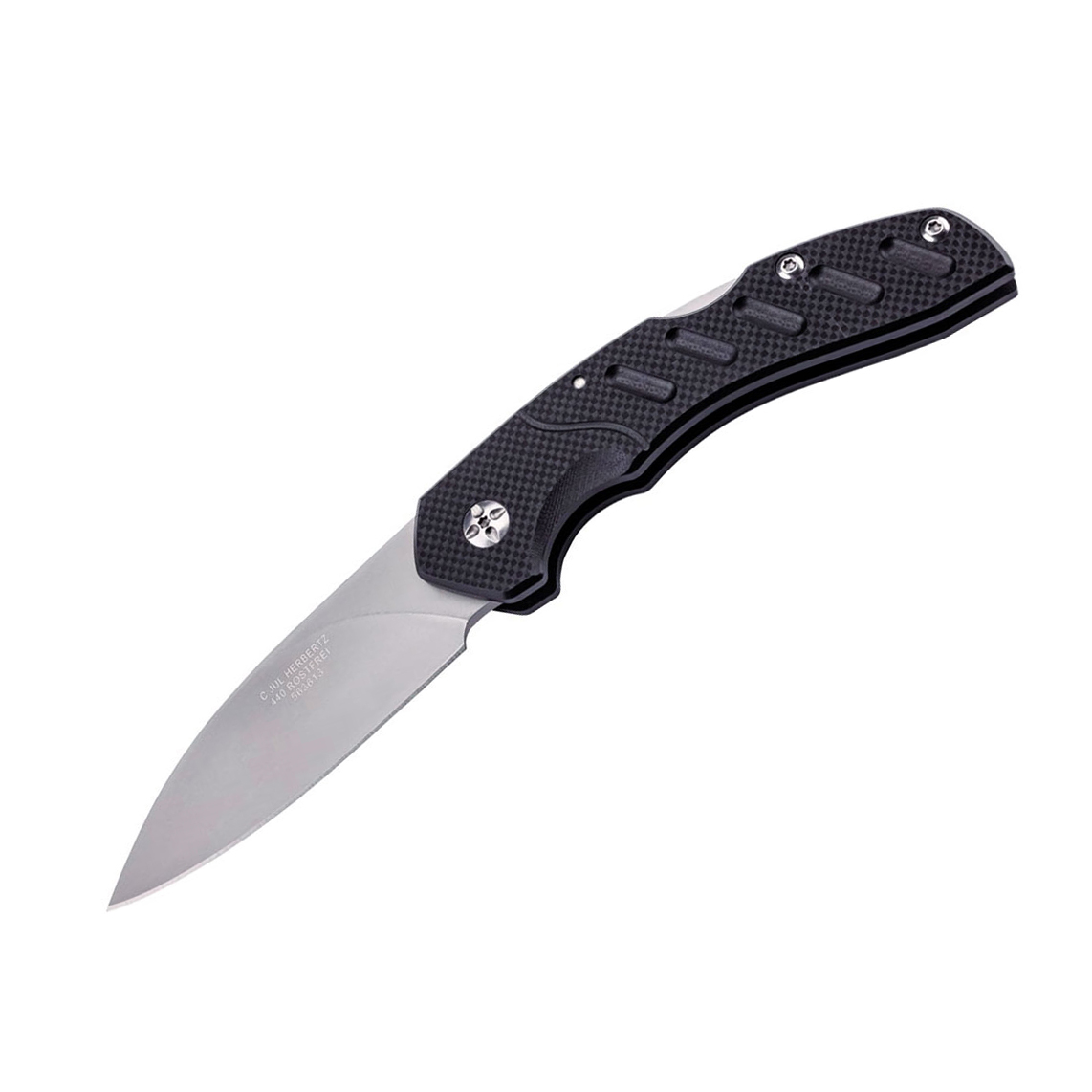 Herbertz tactical knife with 9.6 cm blade with backlock and G10 h...