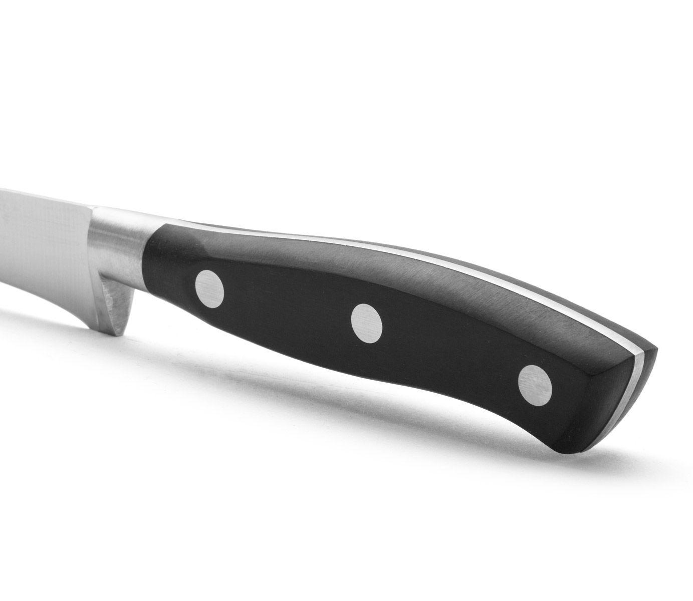 Cuchillo jamonero flexible Arcos Riviera Negra con hoja de 30 cm