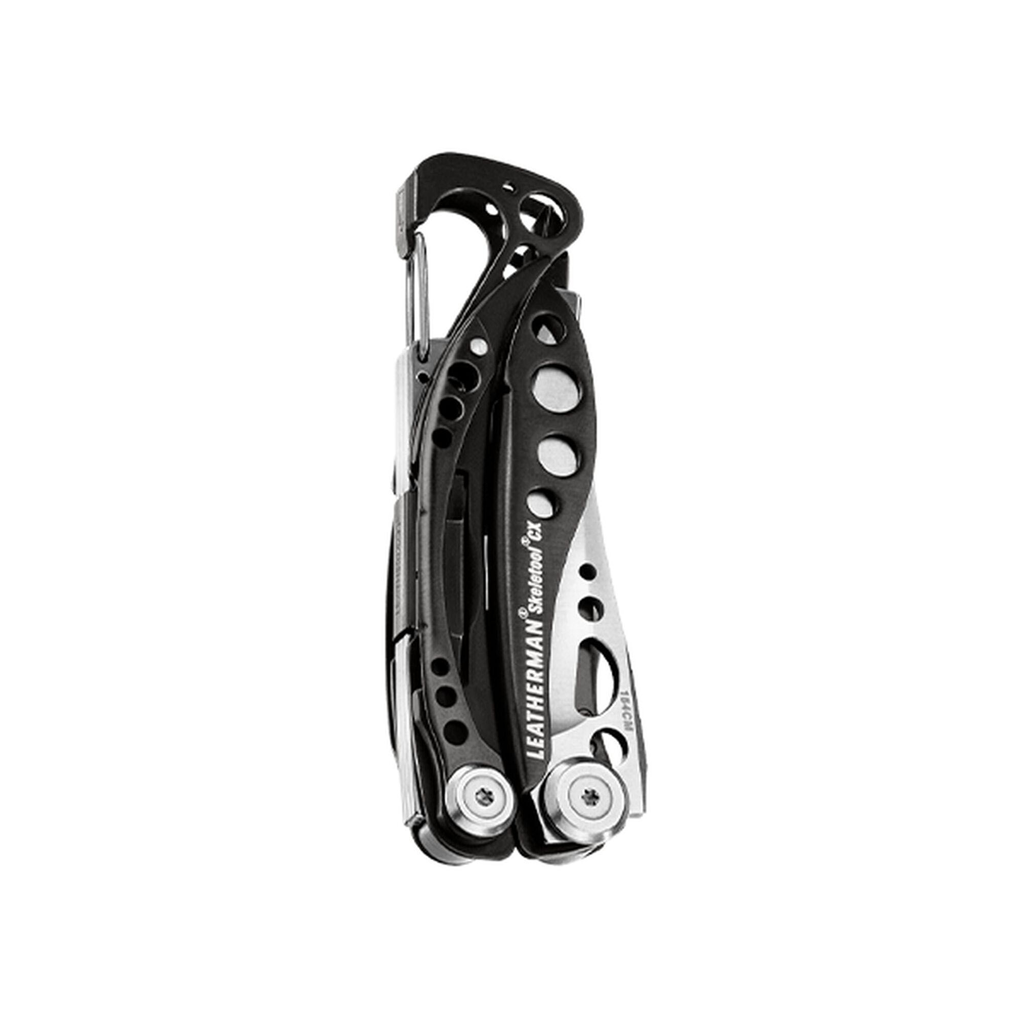 Outil multifonction Leatherman Skeletool CX en carbone avec 7 utilisations