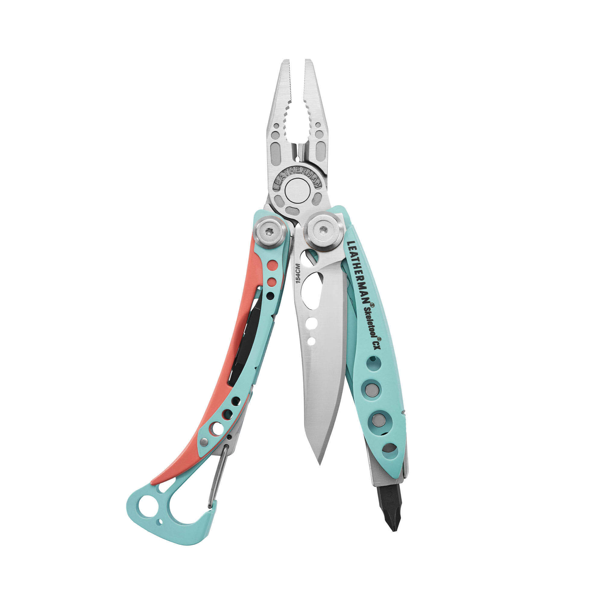 Alicate multiusos Leatherman Skeletool CX Paradise con 7 usos
